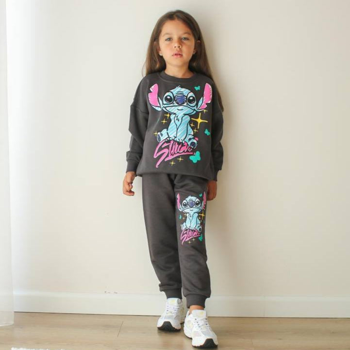 Ensemble de Jogging Filles Couleurs Peluches