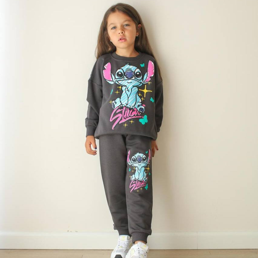 Ensemble de Jogging Filles Couleurs Peluches