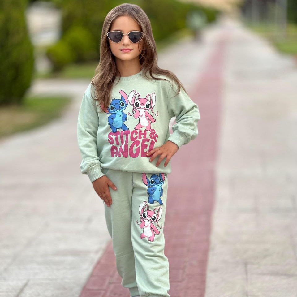 Ensemble décontracté Angel Couple pour filles