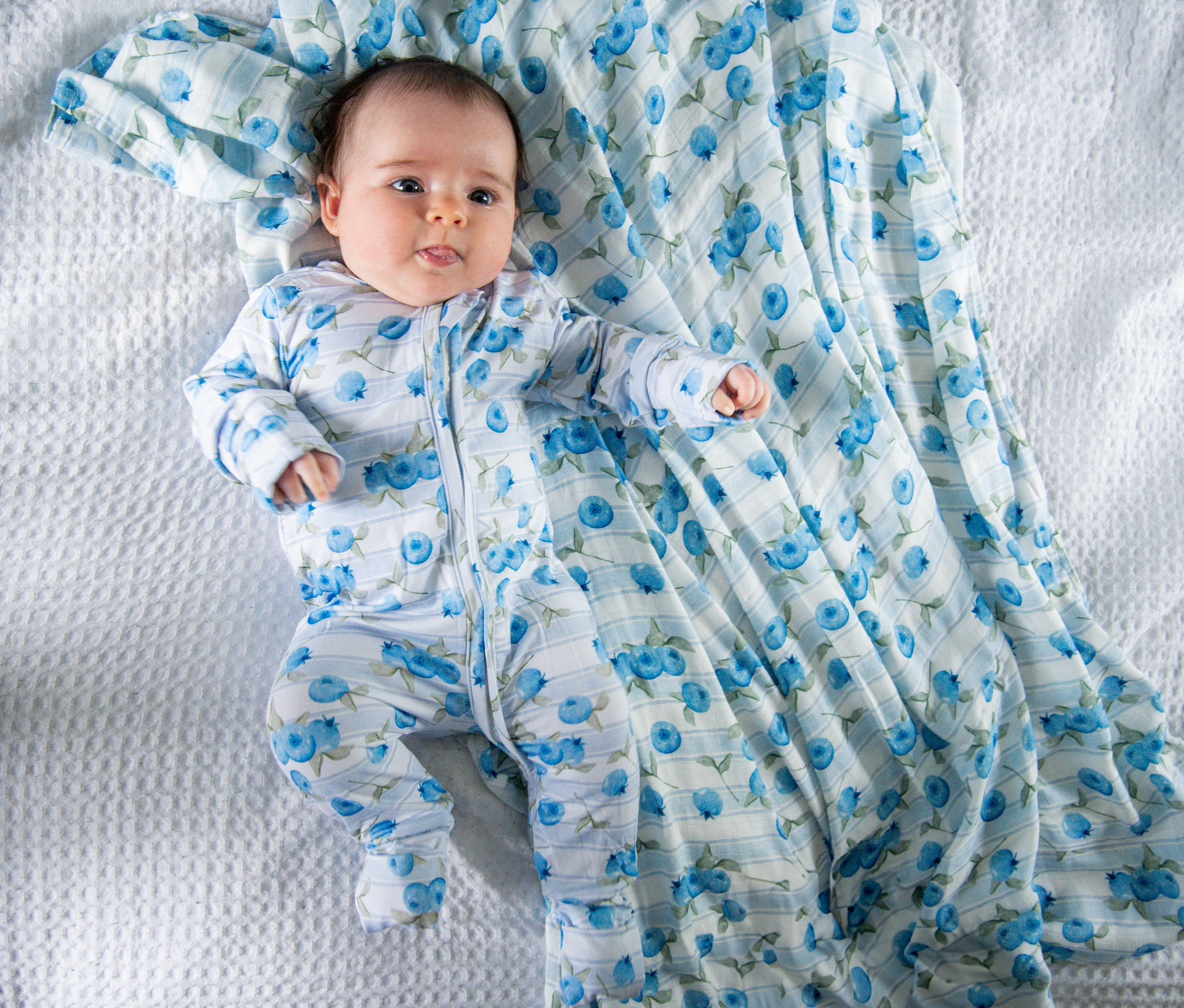 Bamboo Pajama - Blueberry
