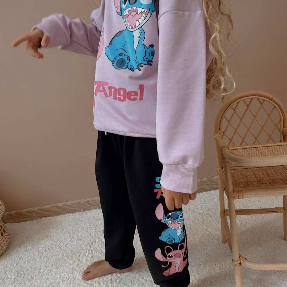 Ensemble de jogging STlTCH Friends pour filles