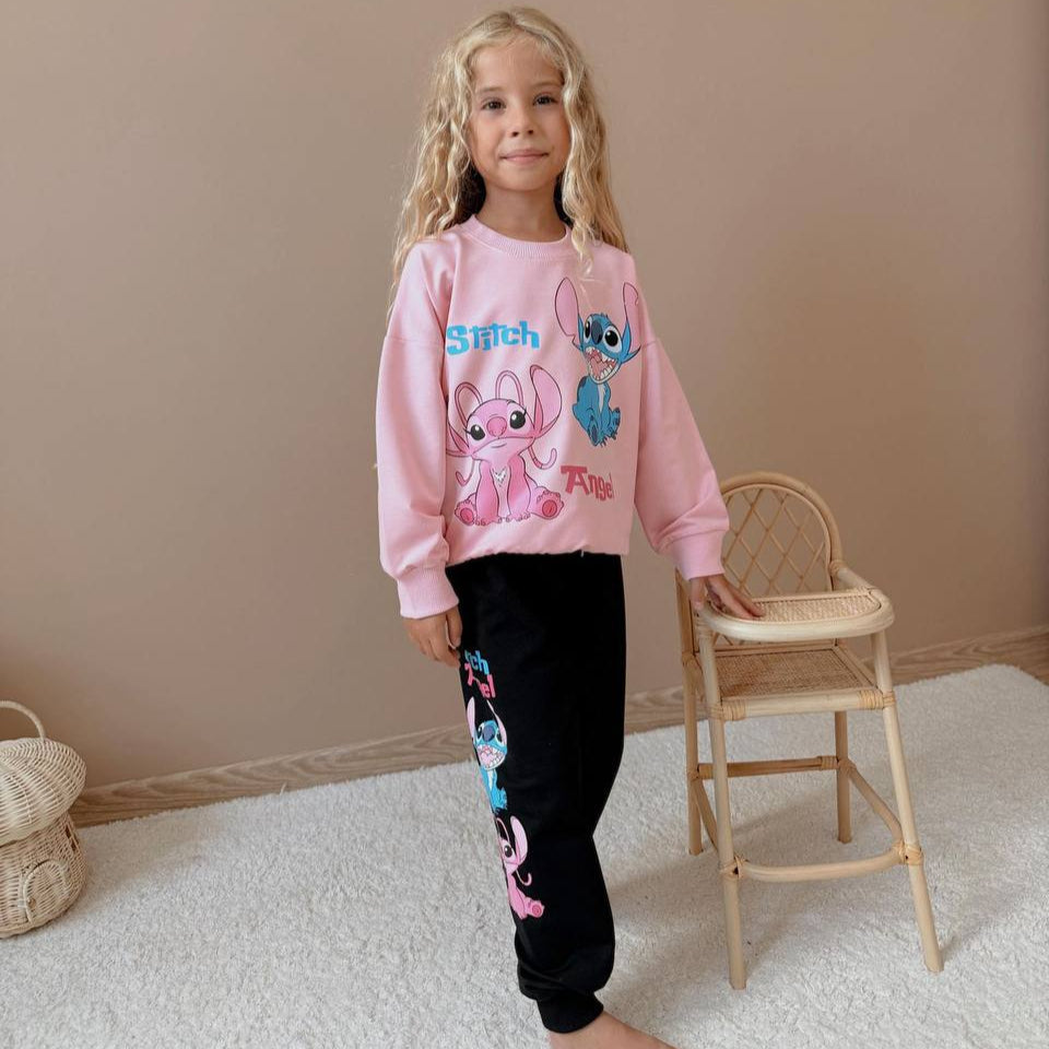 Ensemble de jogging STlTCH Friends pour filles