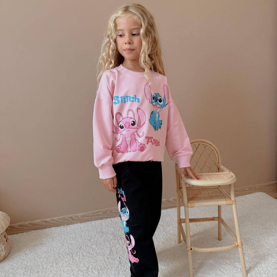 Ensemble de jogging STlTCH Friends pour filles