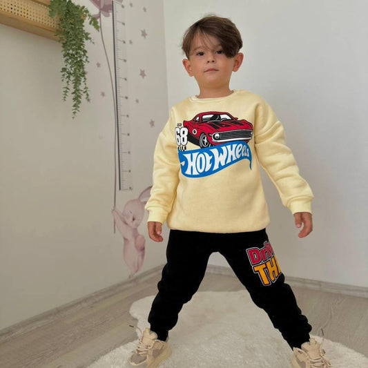 Ensemble de survêtement Hot Wheels pour garçons