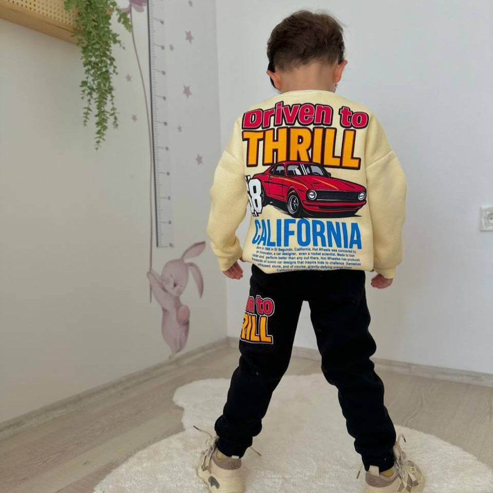 Ensemble de survêtement Hot Wheels pour garçons