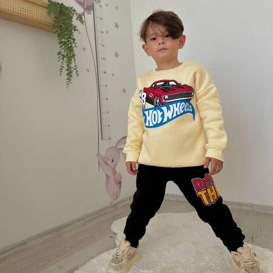 Ensemble de survêtement Hot Wheels pour garçons