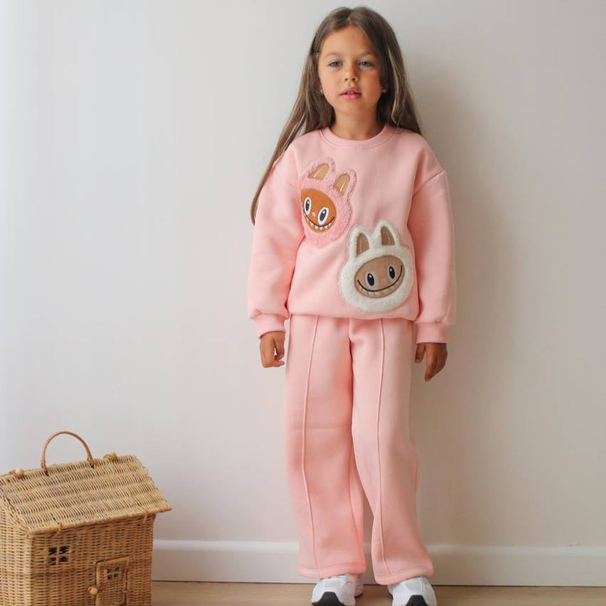 Ensemble décontracté pour filles La-Bu-Bu Bunny