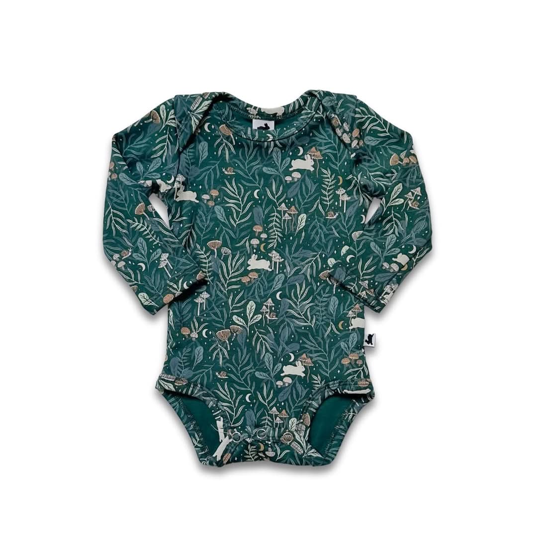 Bamboo Baby Long-Sleeved Onesie | Night Sky