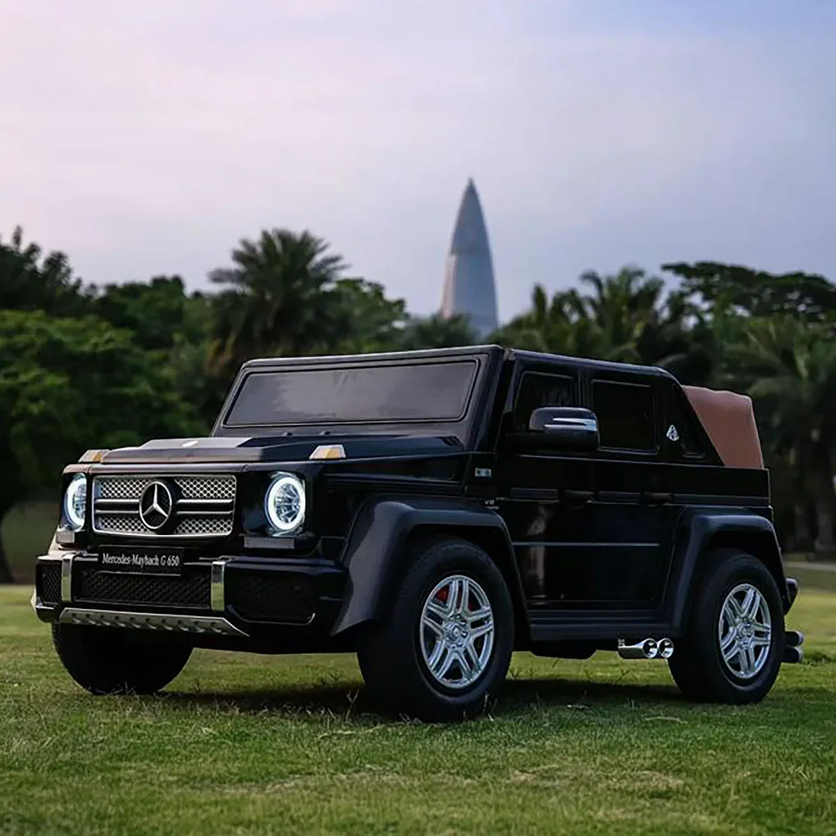 Voiture Électrique 24V Mercedes Benz Maybach G650 XXL 2 Places pour Enfants OU Adultes
