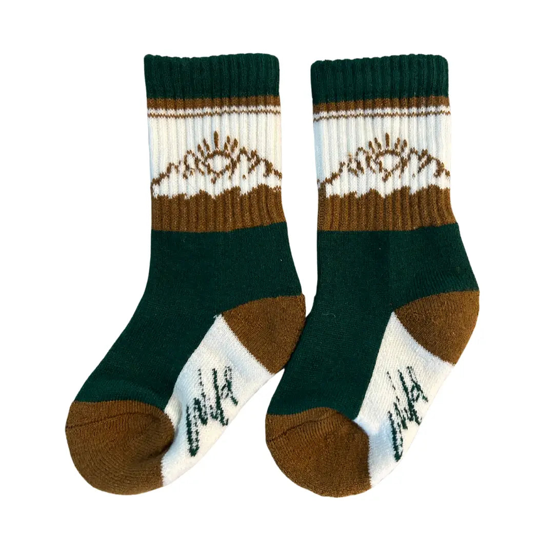 Chaussettes hautes 95% laine mérinos anti-humidité