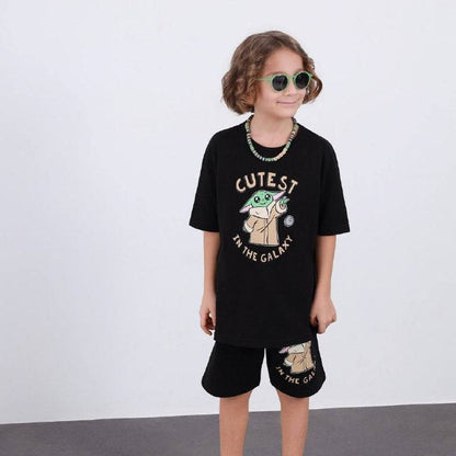 Ensemble short garçon Space Bros
