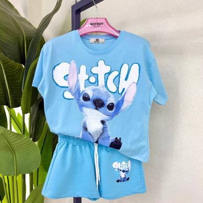 Ensemble Short Fille Ohana Vibes