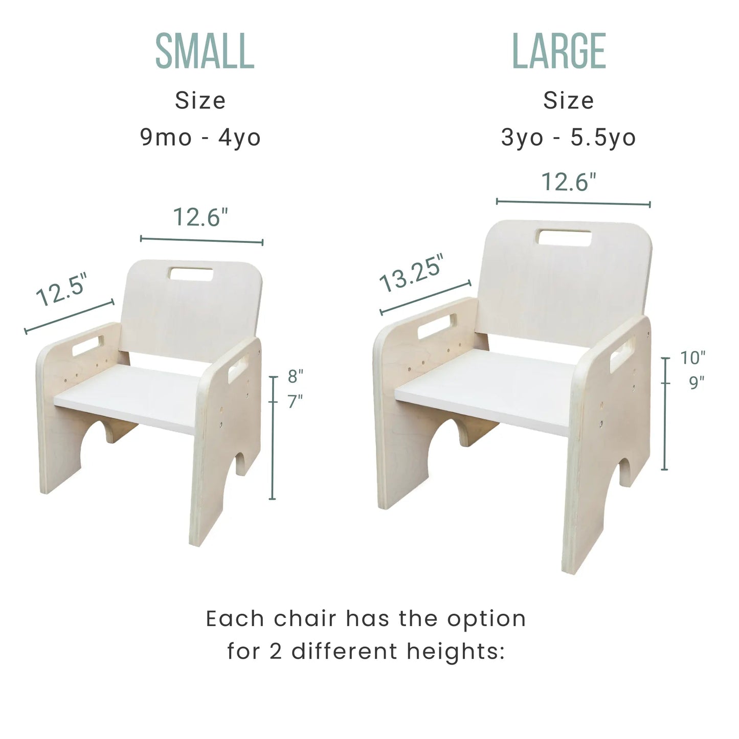 PAPAYA DOUBLE - Ensemble table et chaises Montessori réglables pour deux