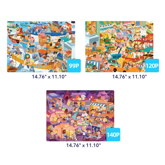 Level Up Puzzles - Level 5 Bustling Market