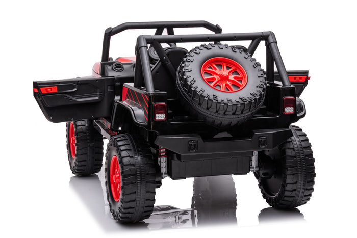 Voiture électrique pour enfants 2 places style Jeep RAIDER 24V avec télécommande et roues arrière motrices 2026