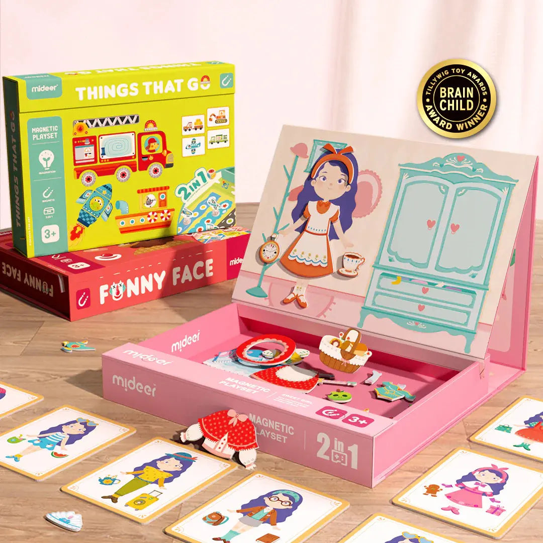 Magnetic Playset: Dressing Room