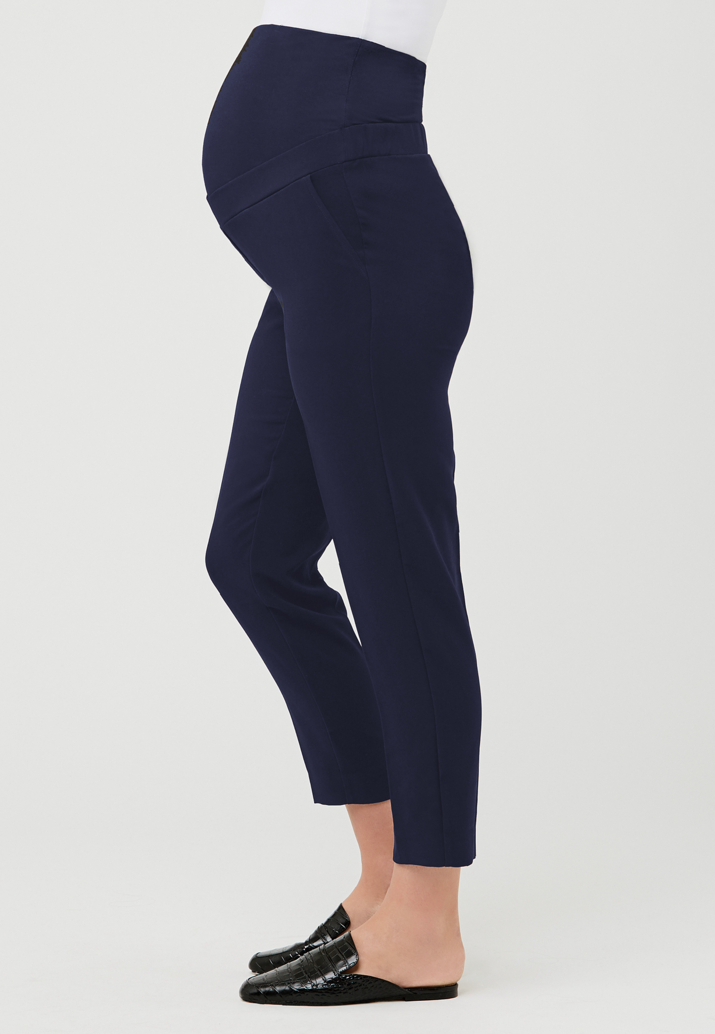 Pantalon court de maternité classique Alexa