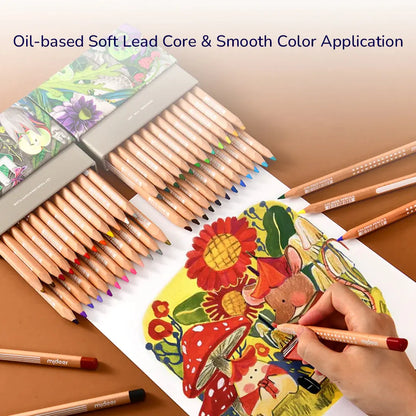 Vibrant Colored Pencil 24 Colors