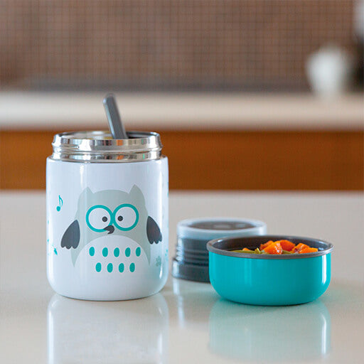 Foöd: Thermal Food Container with Spoon || Foöd: Le contenant thermos pour bébé