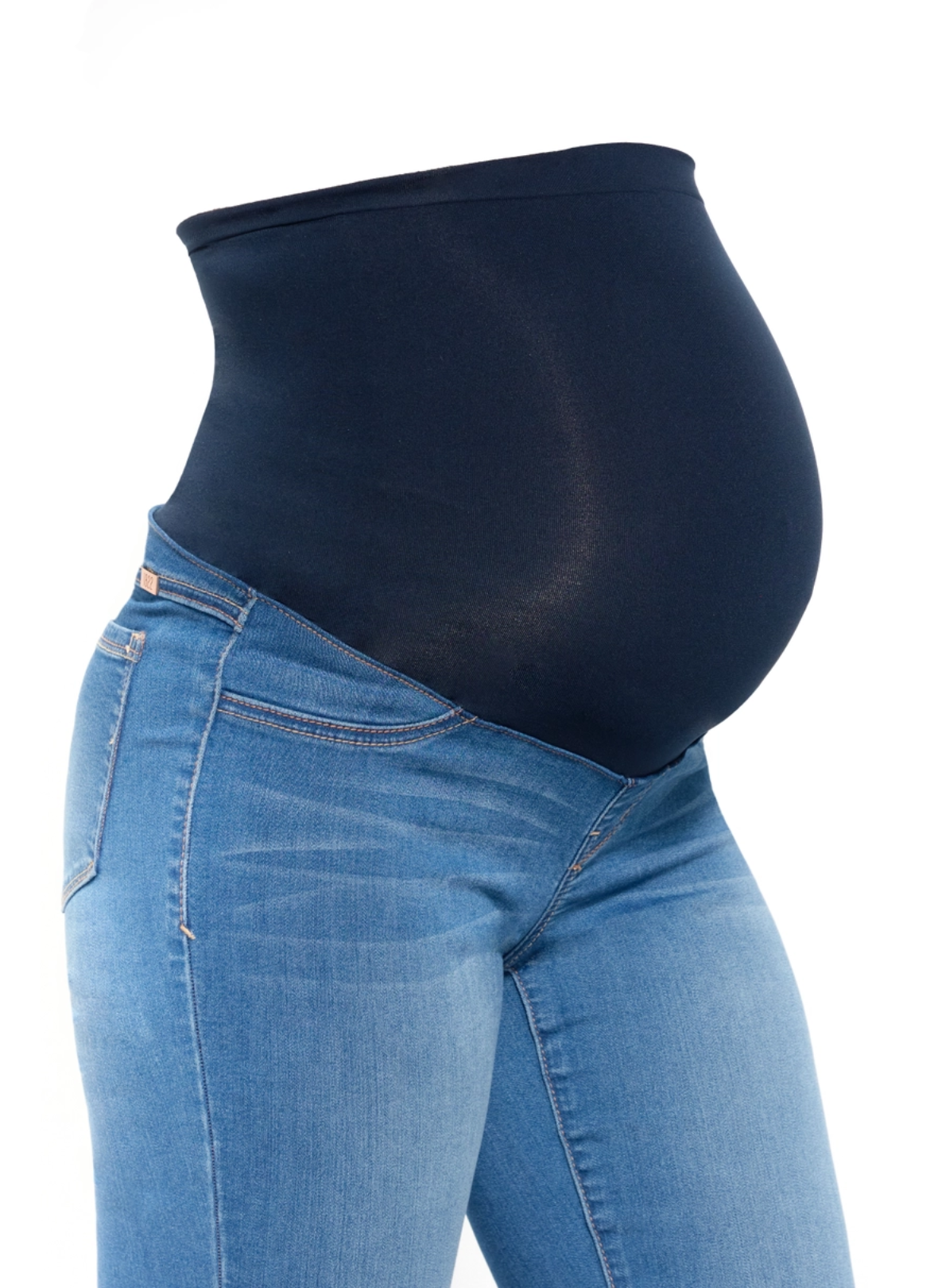 Tobias 30-Inch Slim-Boot Maternity Jeans