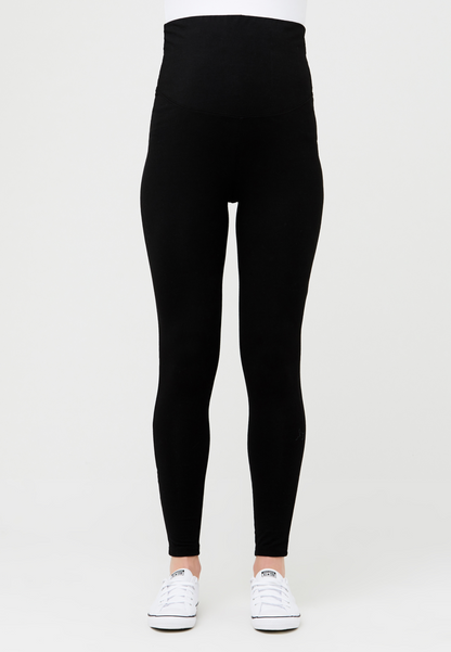 Organic Full-Length Over-Bump Maternity Leggings