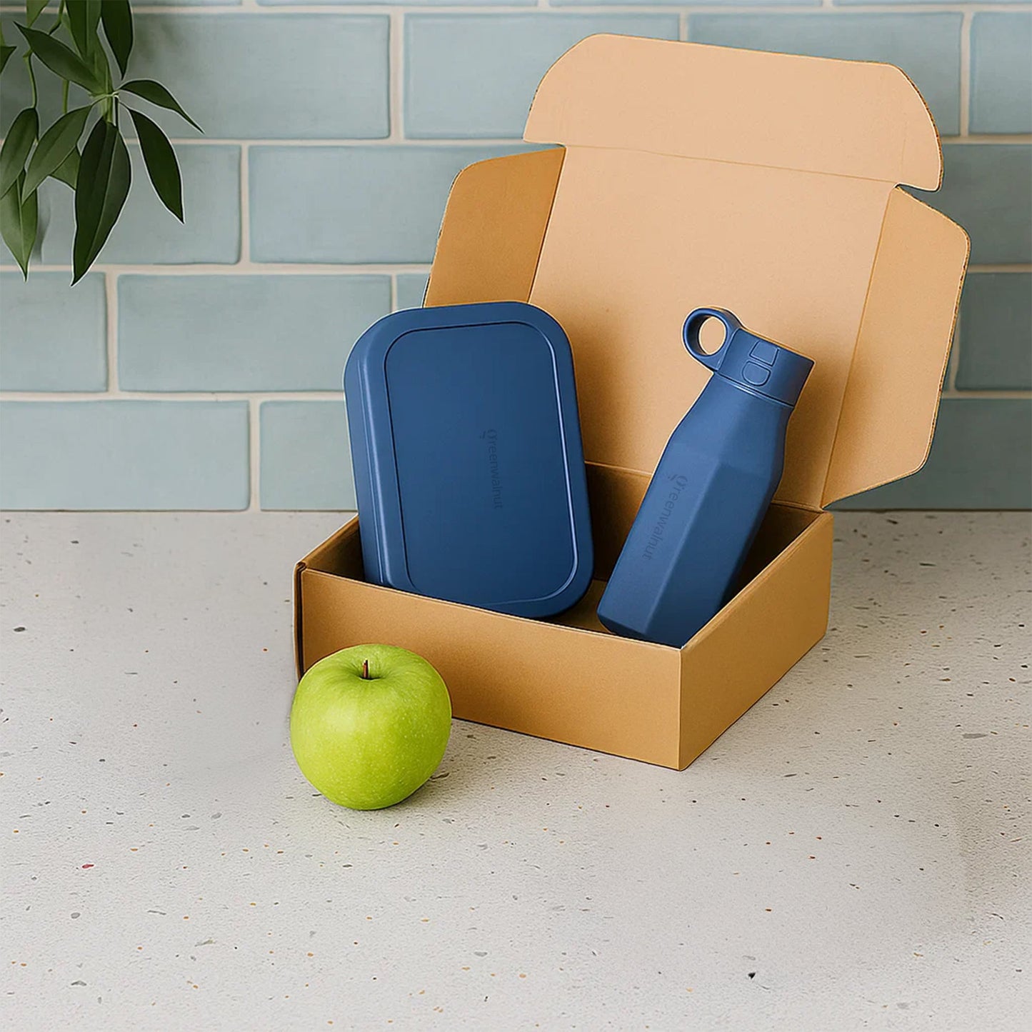 Boîte bento en silicone et gourde en silicone