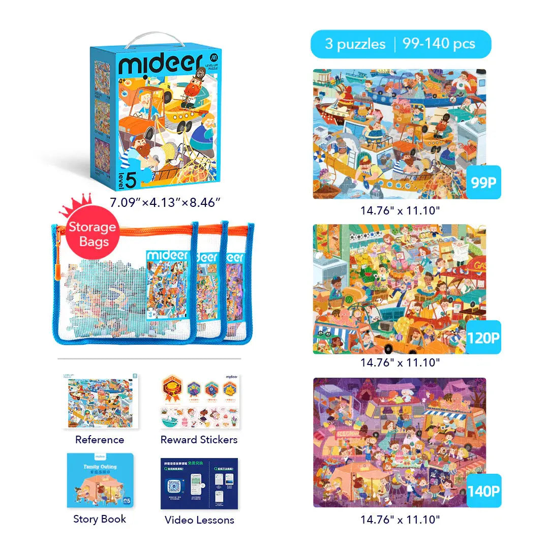 Level Up Puzzles - Level 5 Bustling Market