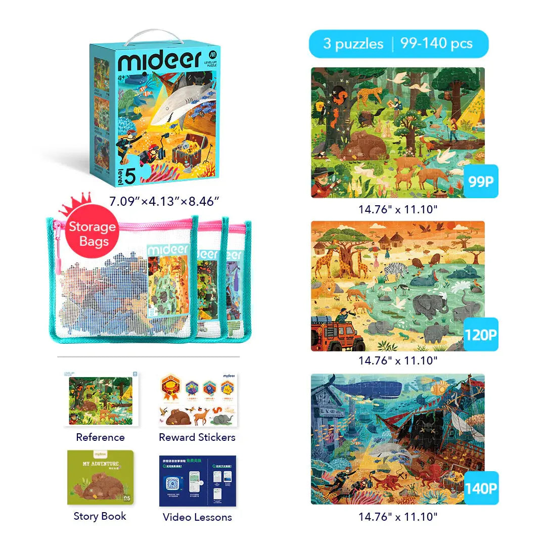 Level Up Puzzles - Level 5 Wonderful Adventure