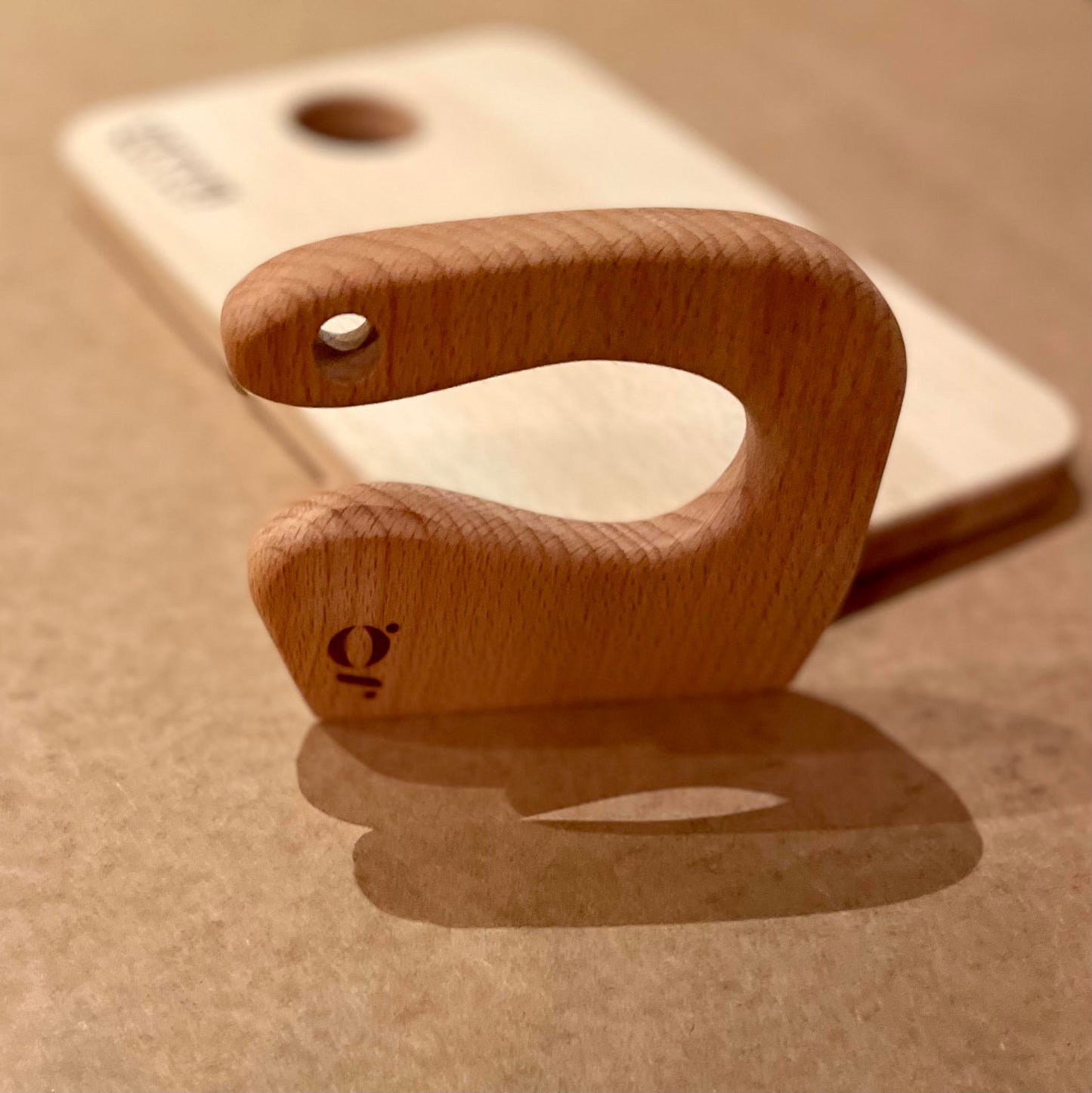 Couteau en bois et planche à découper pour enfants | Couteau sûr pour les enfants | Coupe-légumes en bois pour enfants (Couteau + Planche à découper)