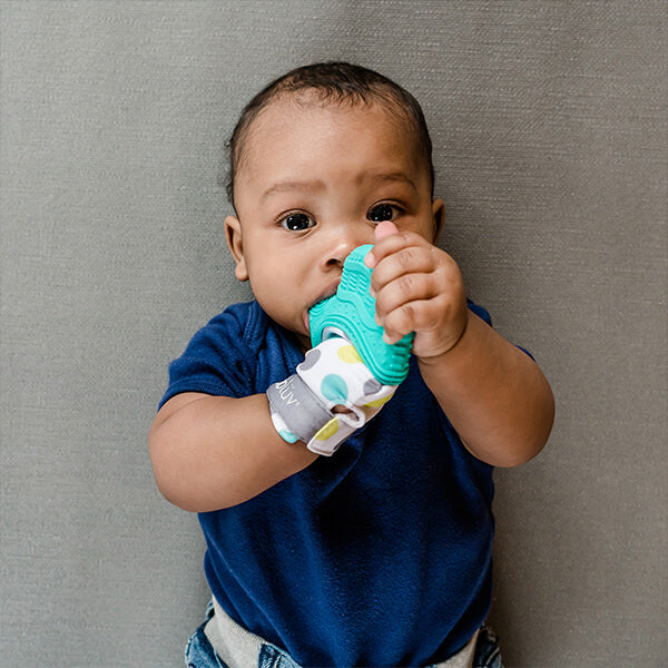 Glüv: Teething Mitten || Glüv: Mitaine de dentition pour bébé