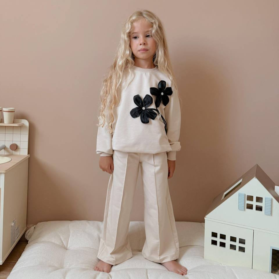Ensemble décontracté de luxe pour petites filles
