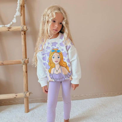 Ensemble décontracté pour filles style mode