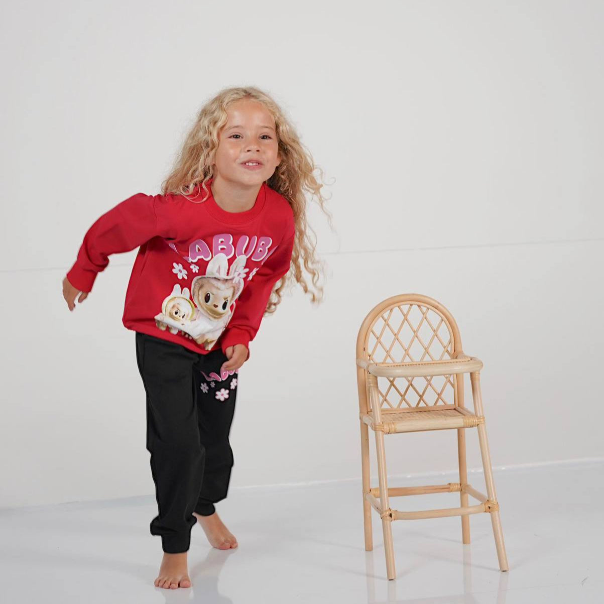 Ensemble jogging fille La-Bu-Bu Family