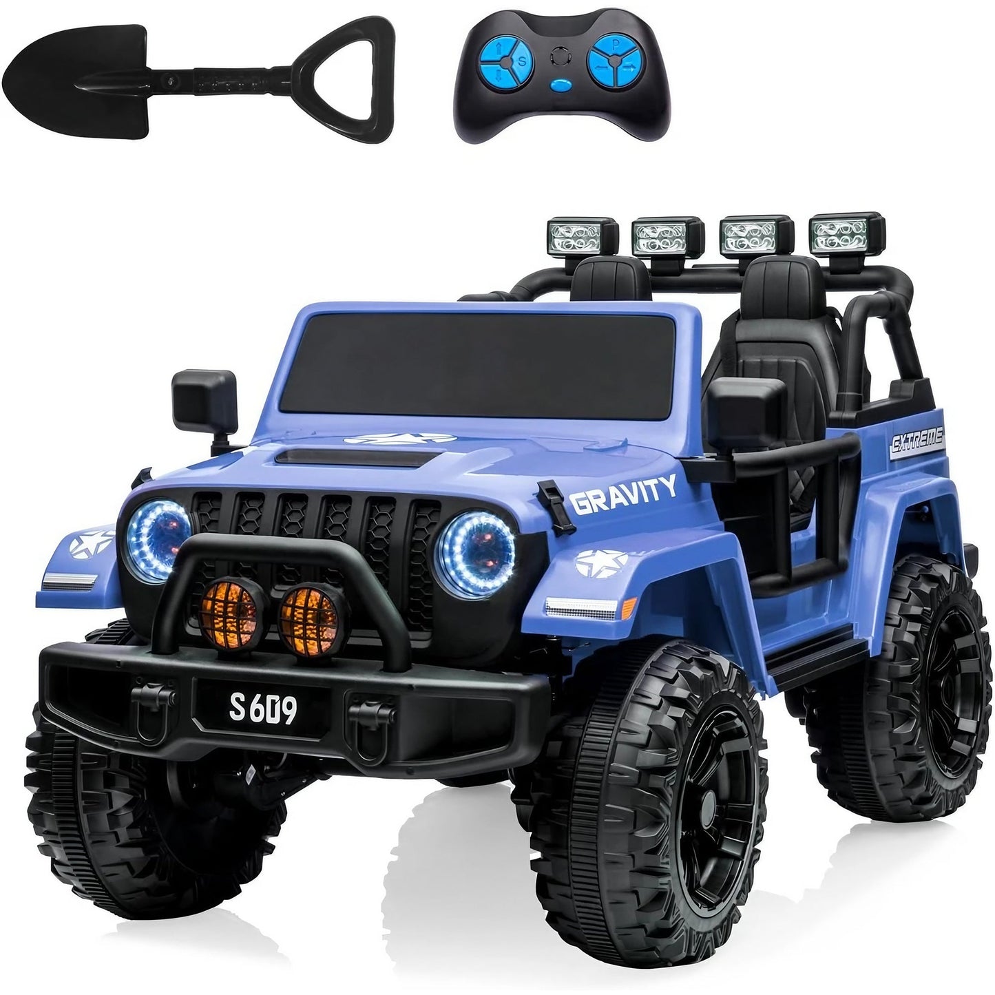 2026 24V Monster Jeep 2 places DELUXE Voiture Électrique Enfant avec Télécommande