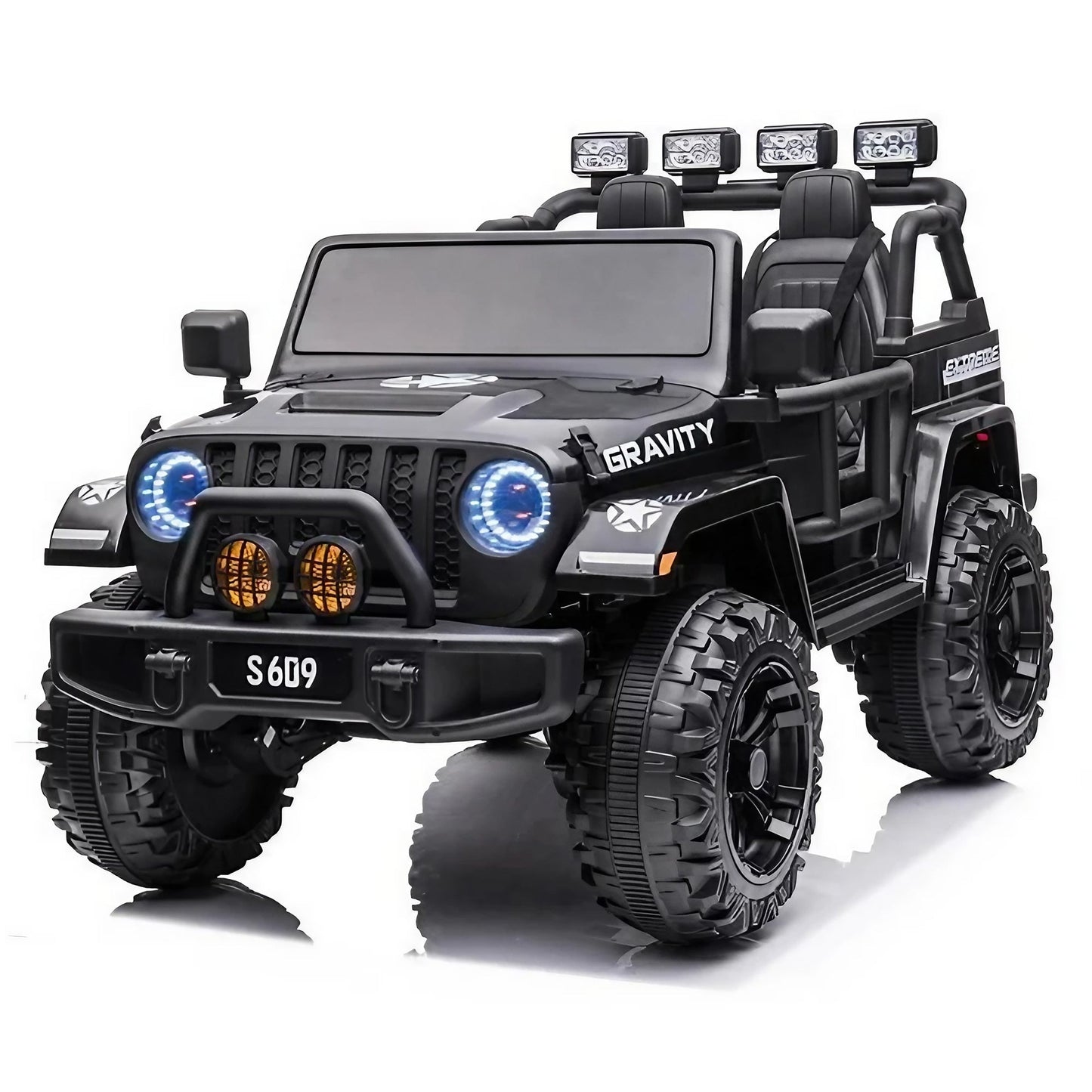 2026 24V Monster Jeep 2 places DELUXE Voiture Électrique Enfant avec Télécommande