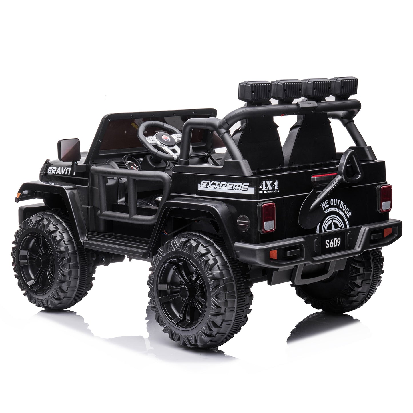 2026 24V Monster Jeep 2 places DELUXE Voiture Électrique Enfant avec Télécommande