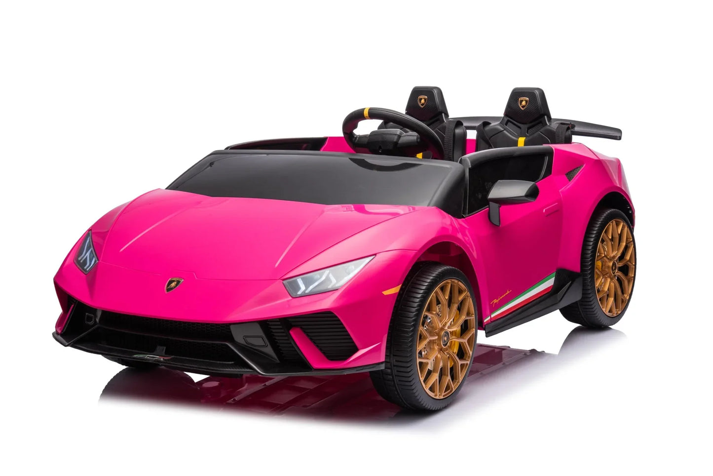 Voiture électrique pour enfants de luxe 2 places Lamborghini Huracan 24V 2026 avec télécommande