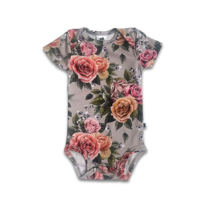 Baby Bamboo Onesie | Olive Rib