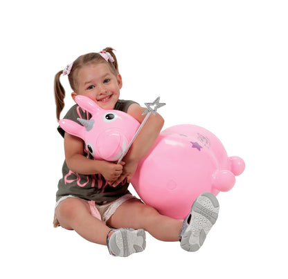 Rody Magical Unicorn Bounce Toy with Pump