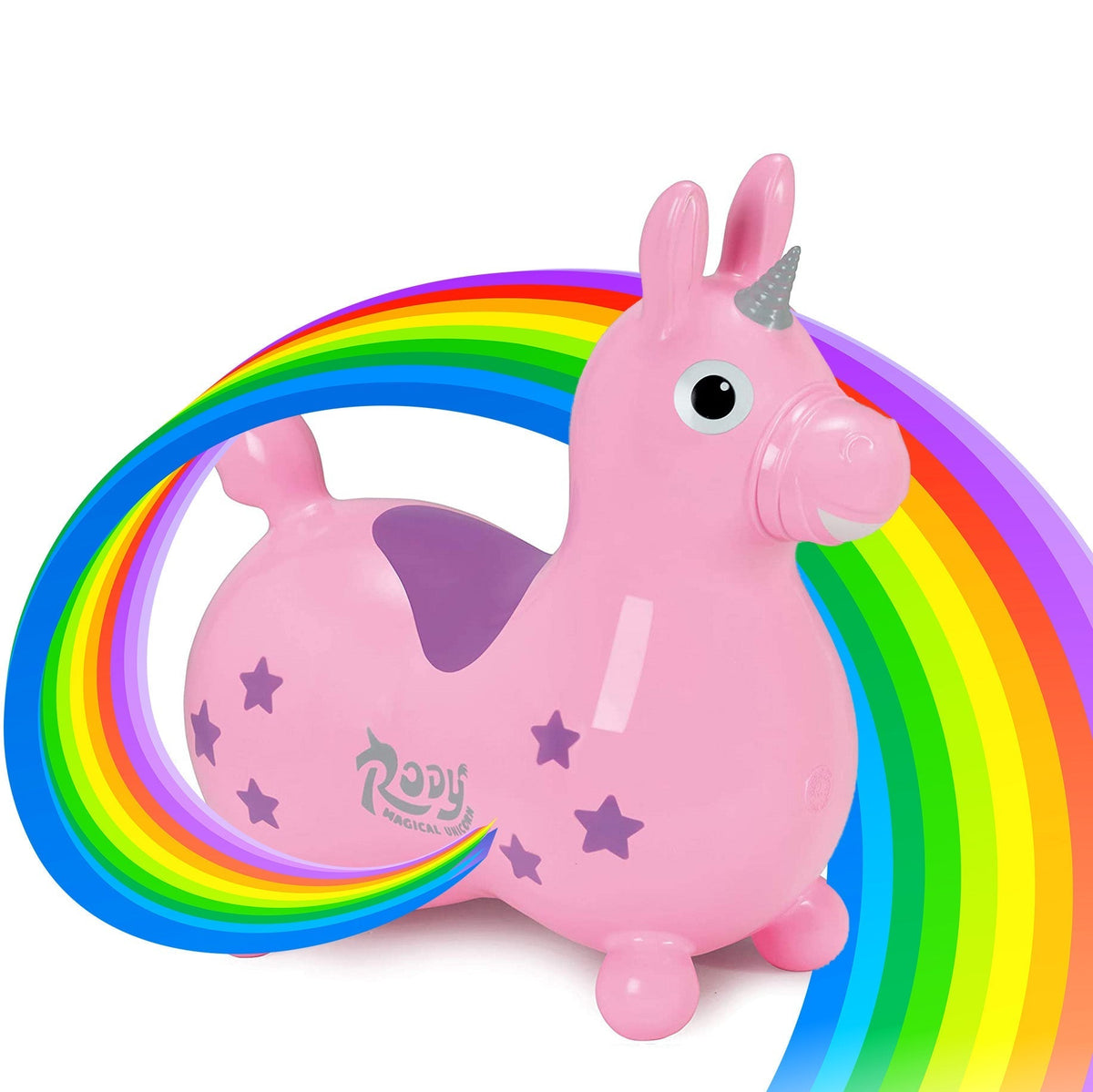 Rody Magical Unicorn Bounce Toy with Pump