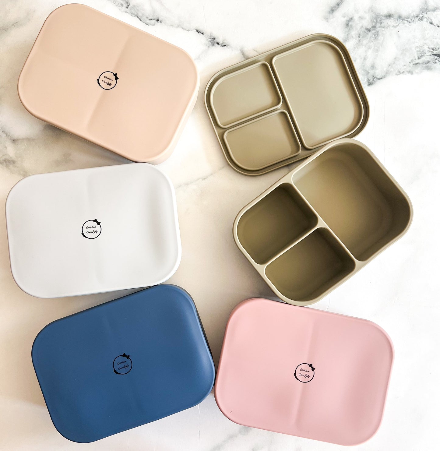 Bento Lunch Box (new size and new lid)