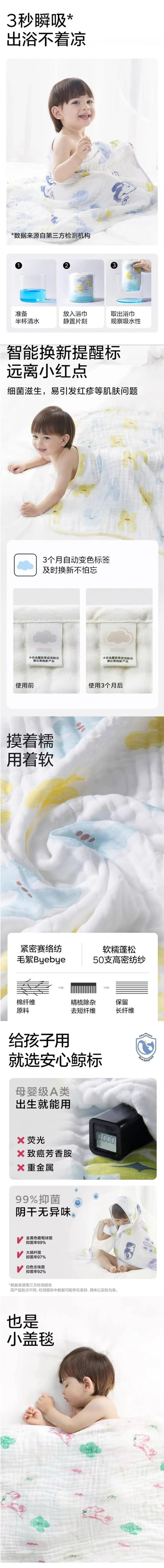 Soft 6-Layer Cotton Towel