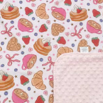 Doudou Minky et Minky à pois - Petit déjeuner