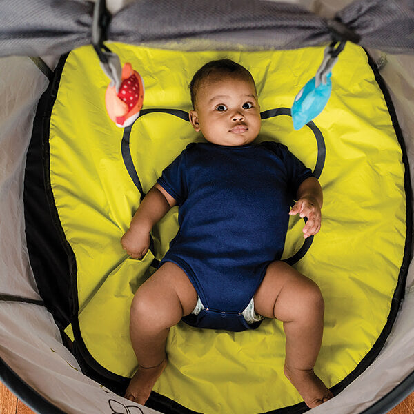 Nidö Mini: 2 in 1 Travel & Play Tent || Nidö Mini: Tente compacte de jeu pour bébé
