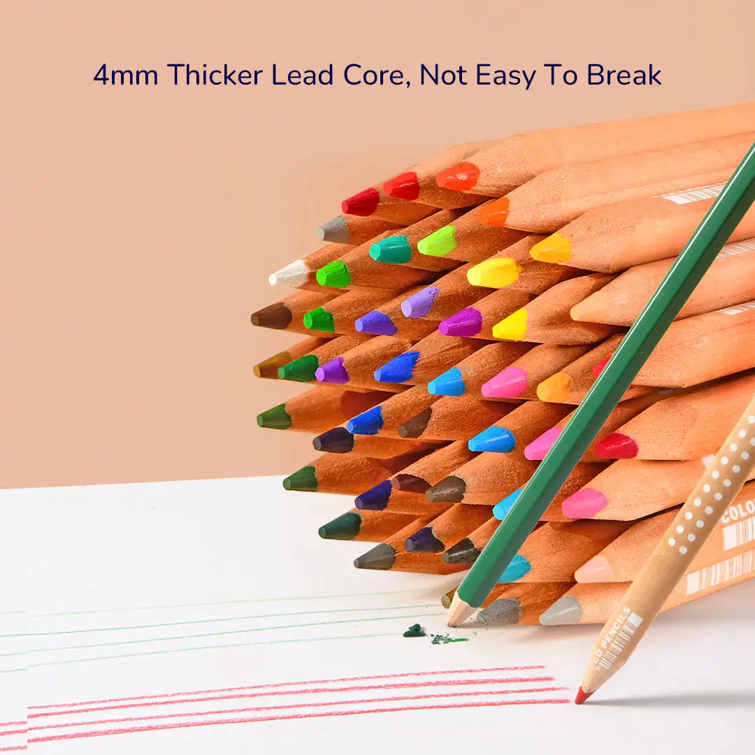 Vibrant Colored Pencil 48 Colors