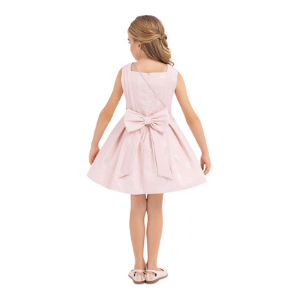 Robe de cérémonie rose Stardust pour fille