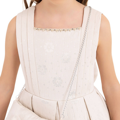 Robe de cérémonie rose Stardust pour fille