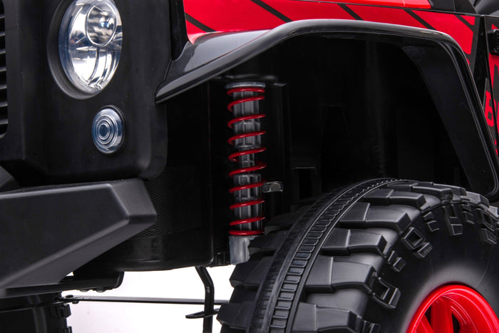 Voiture électrique pour enfants 2 places style Jeep RAIDER 24V avec télécommande et roues arrière motrices 2026