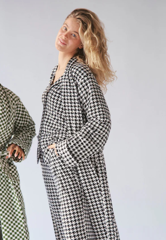 Bambi and Birdie Quilted Bamboo Robe
