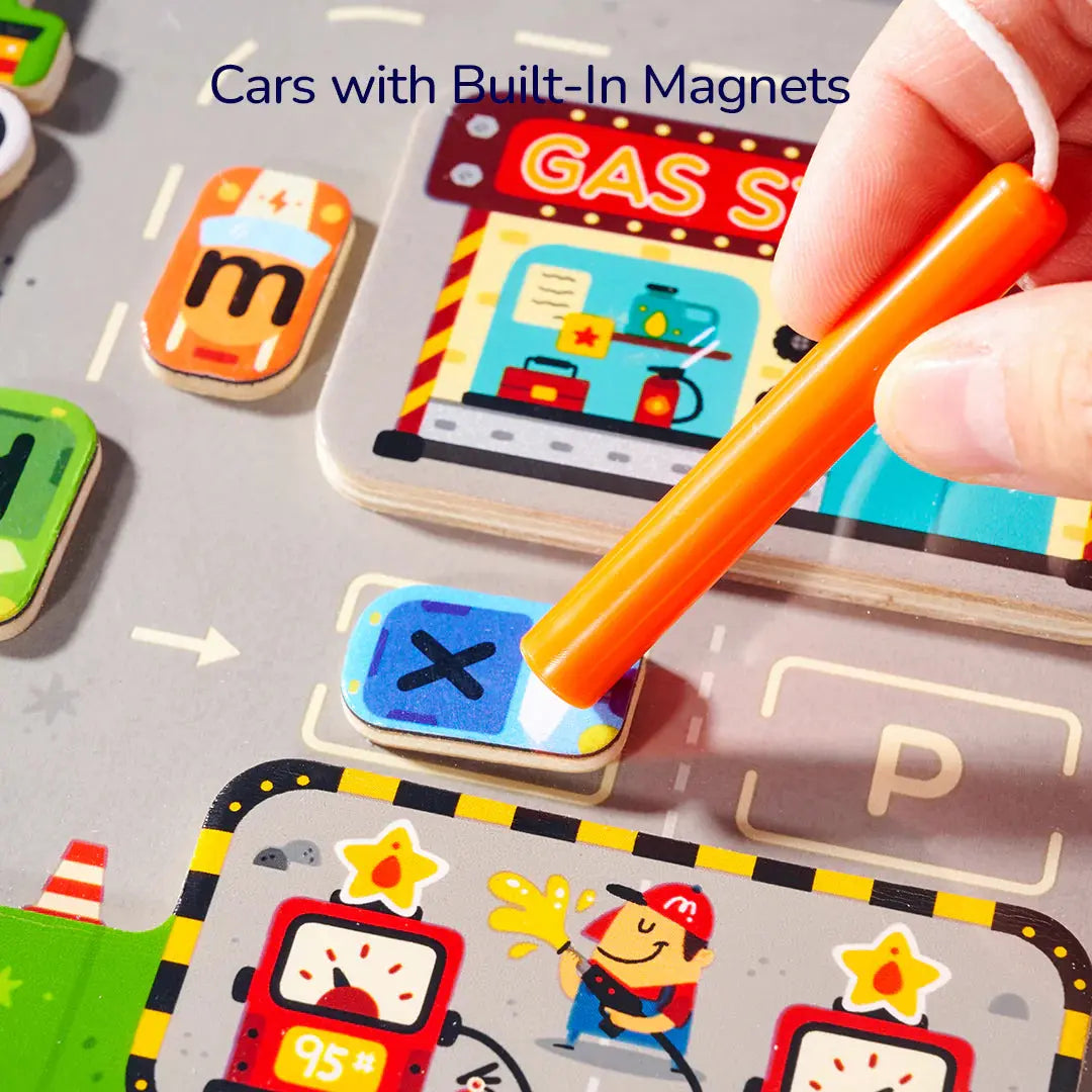 Magnetic Maze - Parking lot